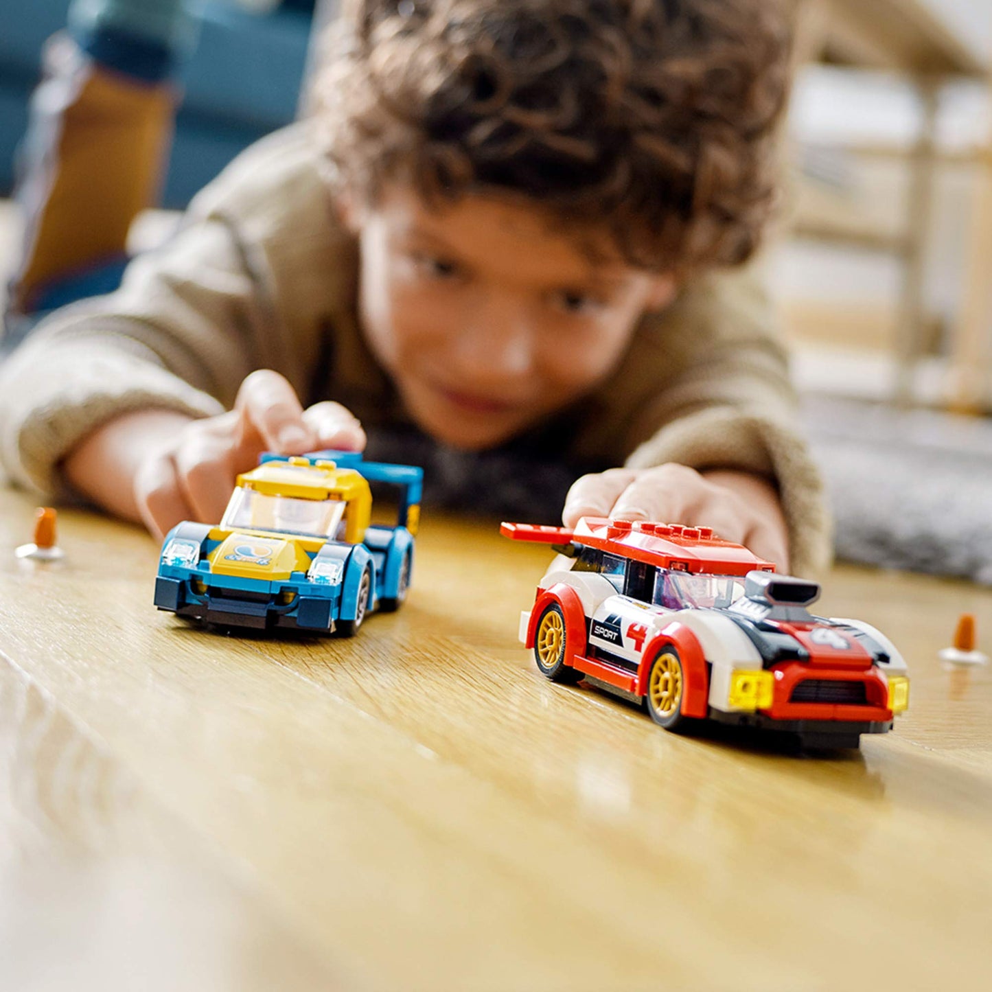 LEGO City Racing Cars 60256 – Buildable Race Cars for Kids Aged 5+