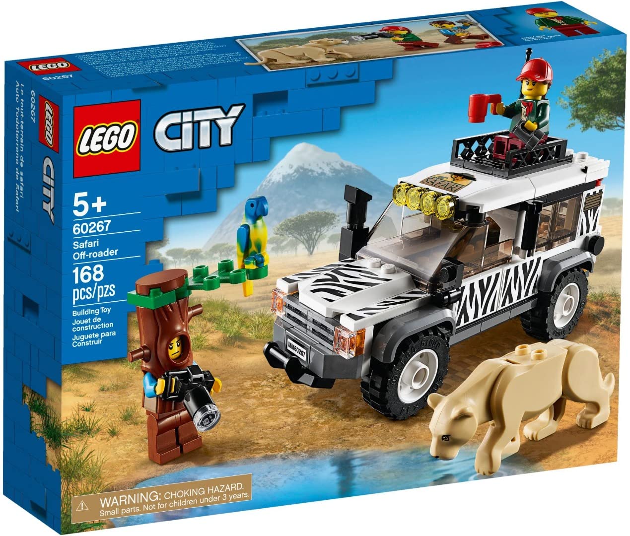 LEGO City Safari Off-Roader 60267 – Off-Road Toy Vehicle for Kids 5+