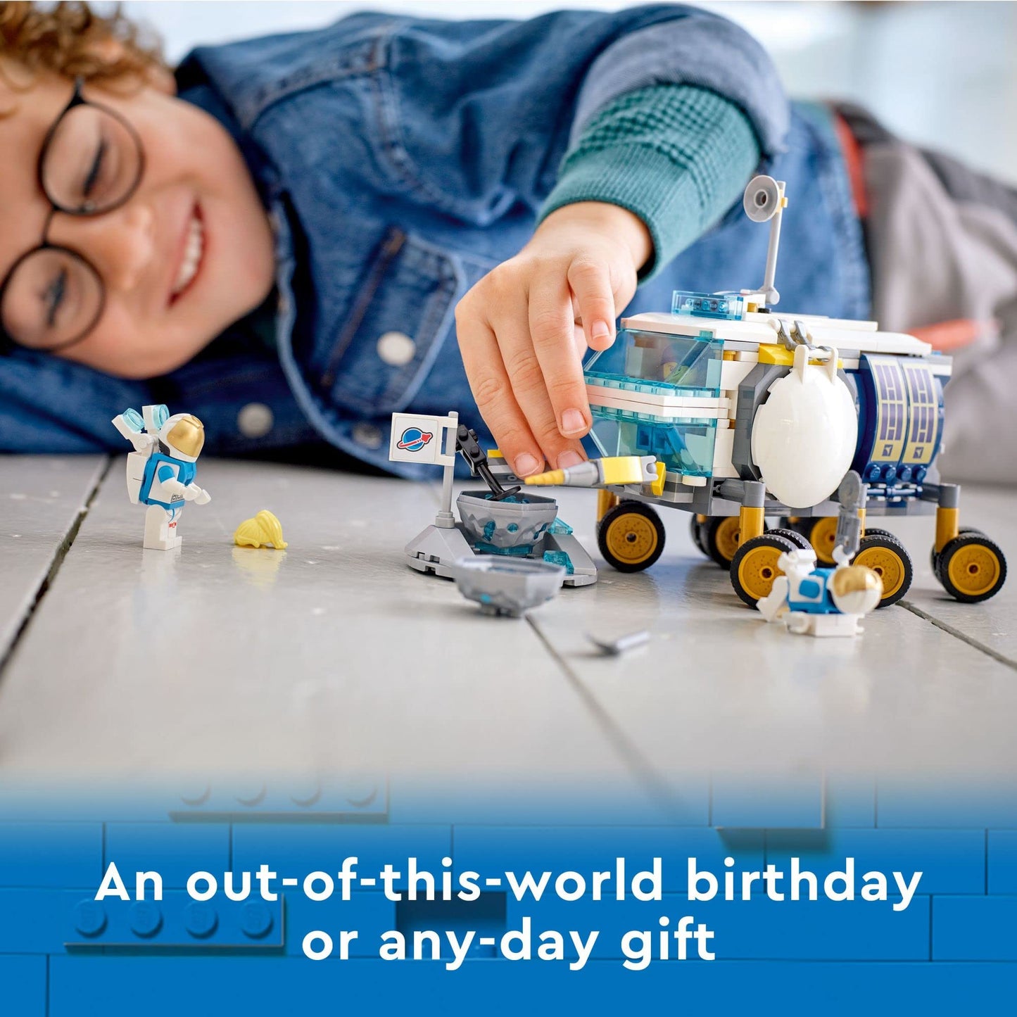 LEGO City Lunar Roving Vehicle 60348 – NASA-Inspired Space Set for Ages 6+