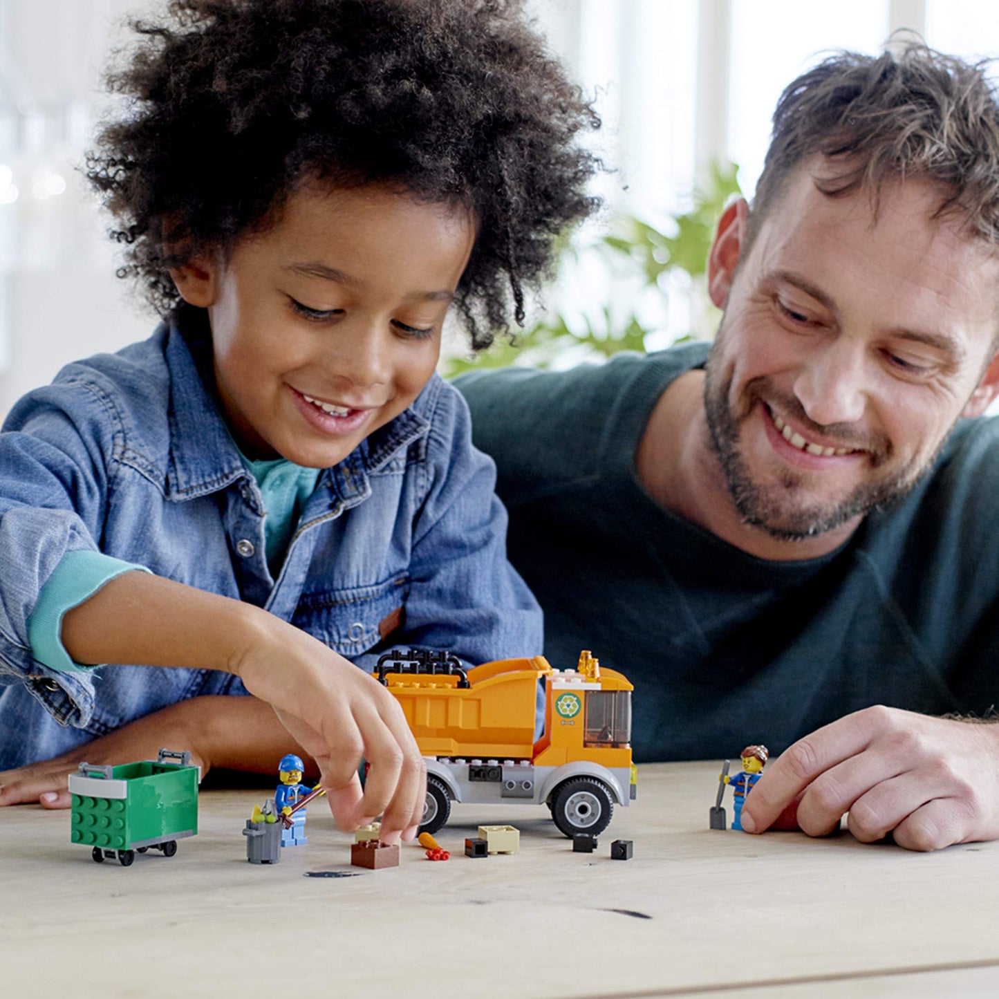 LEGO City Garbage Truck 60220 – 90-Piece Starter Building Kit for Ages 4+