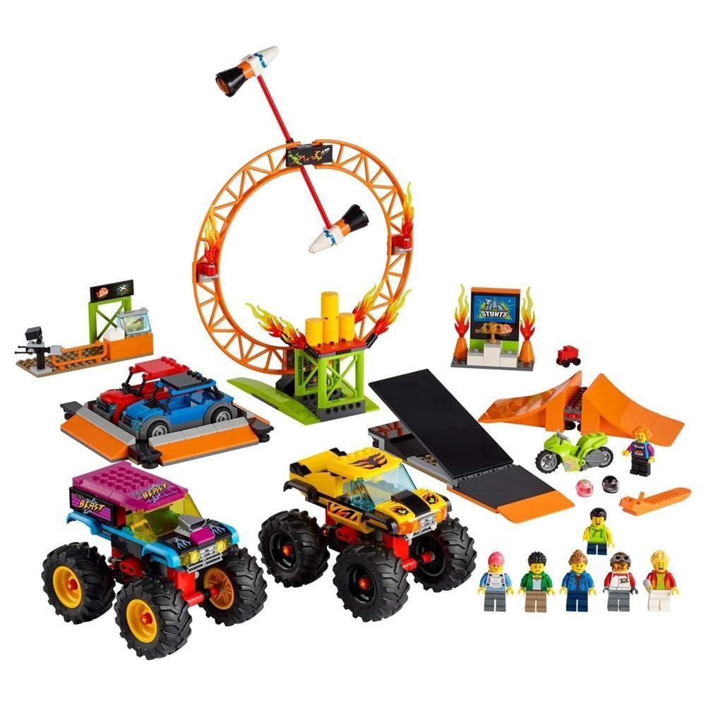 LEGO City Stunt Show Arena 60295 – 668-piece Building Kit