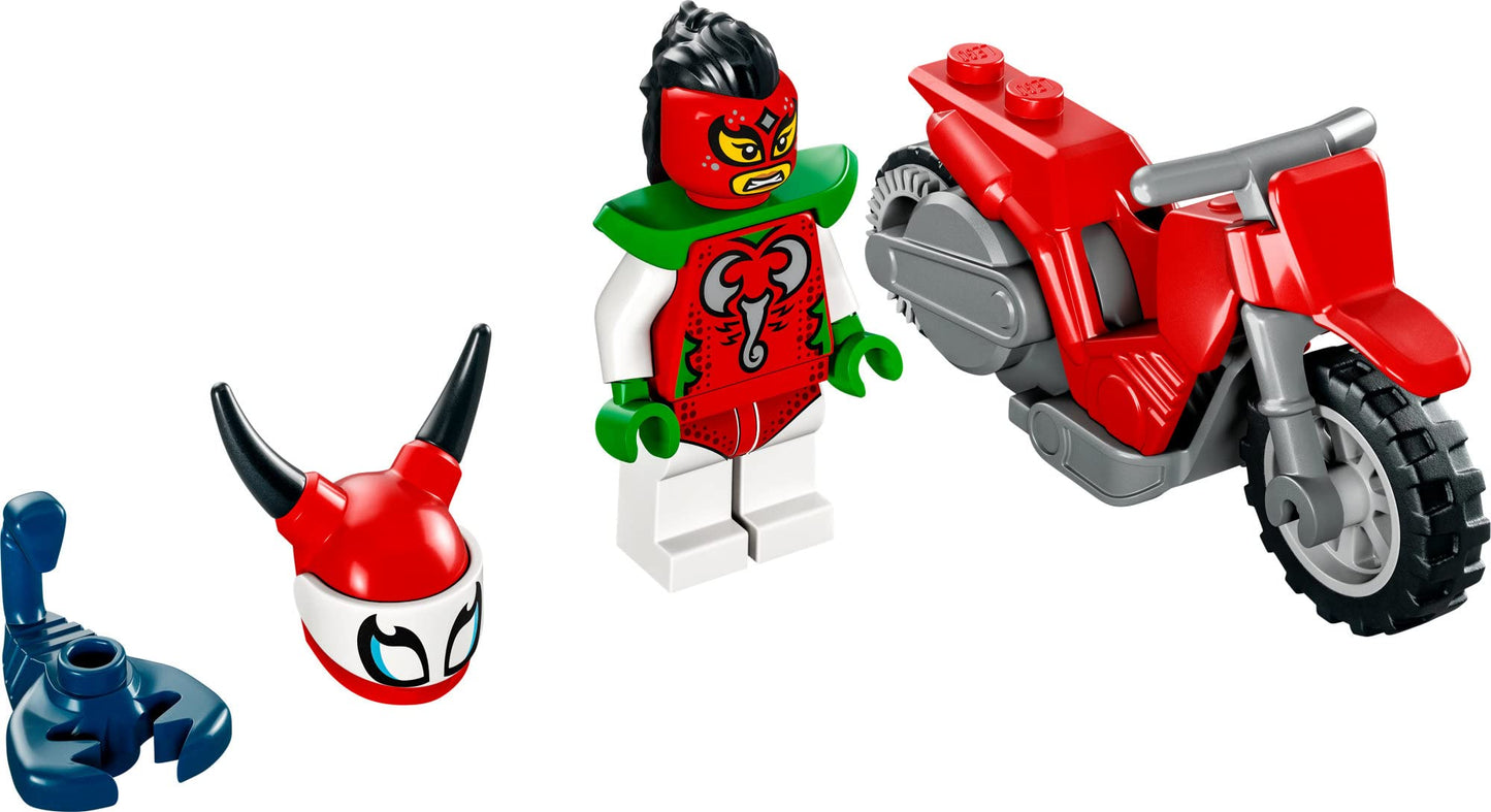 LEGO City Stuntz Reckless Scorpion Stunt Bike 60332 – Flywheel Motorcycle