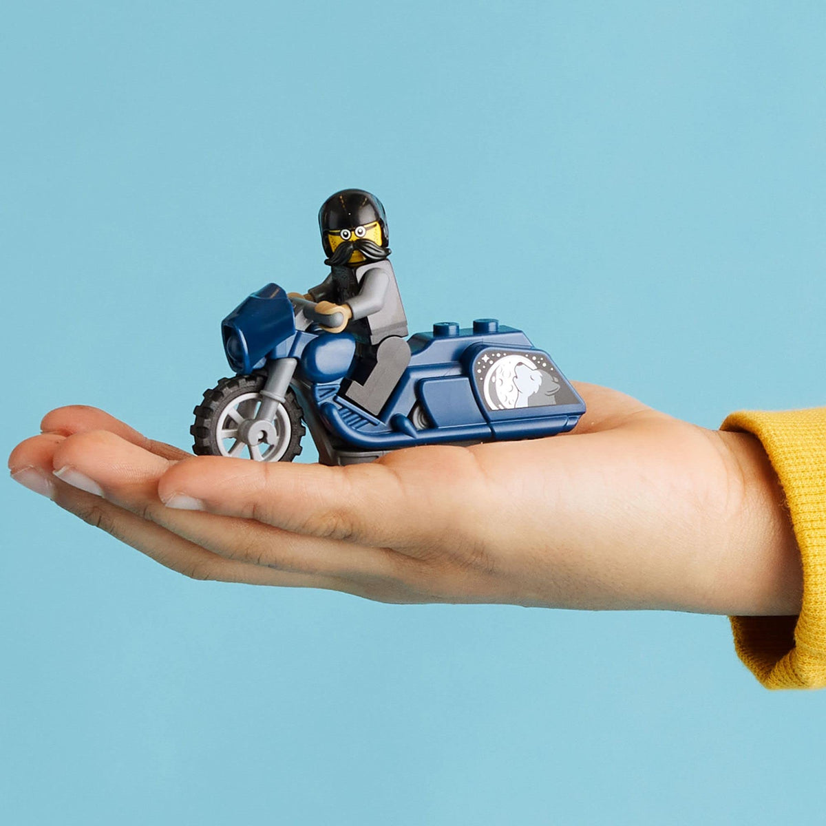 LEGO City Stuntz Touring Stunt Bike 60331 – Flywheel-Powered Toy Bike for Kids Aged 5+