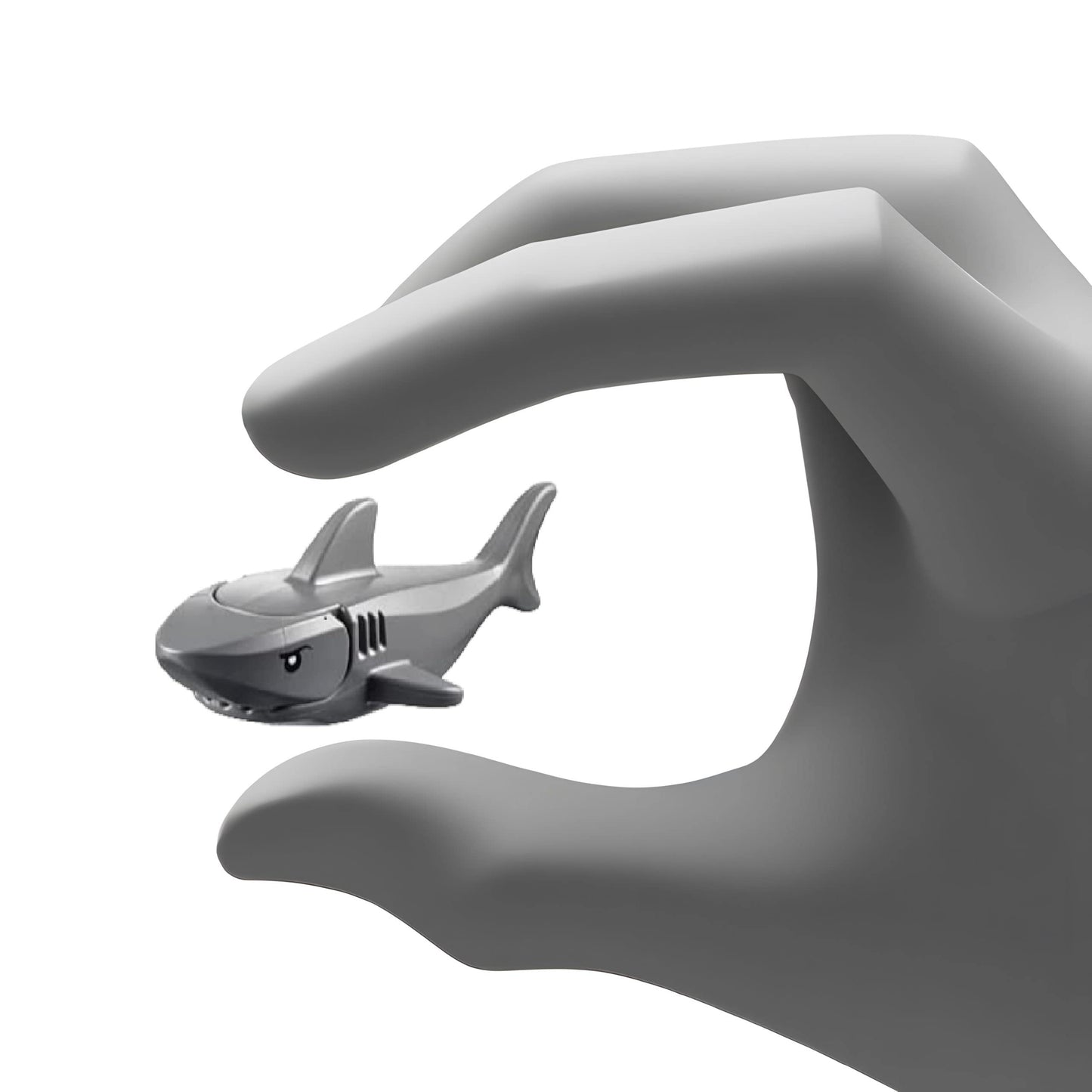 LEGO City: Great White Shark with Gills - Authentic LEGO Figure
