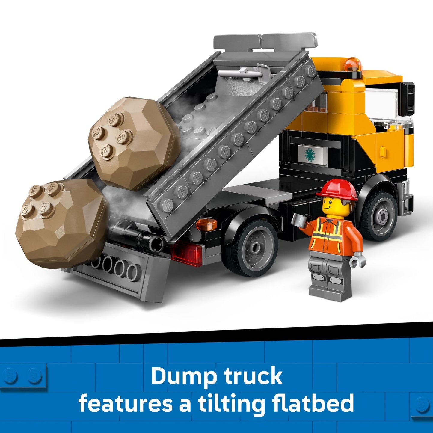 LEGO City Heavy-Duty Recovery Tow Truck with Crane 60467 – Build & Rescue Set