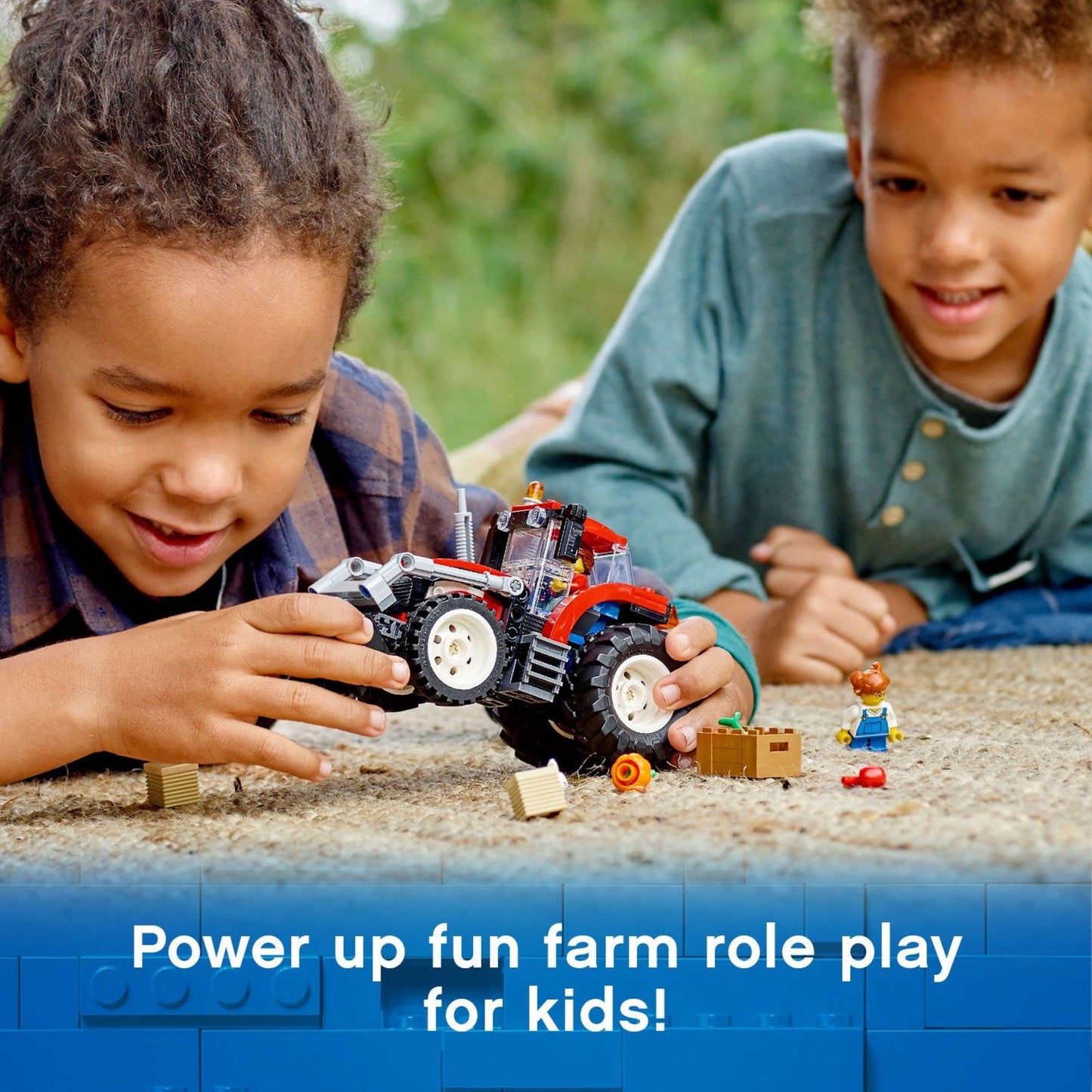 LEGO City Great Vehicles Tractor 60287 | 148-Piece Building Toy Set for Kids Aged 5+