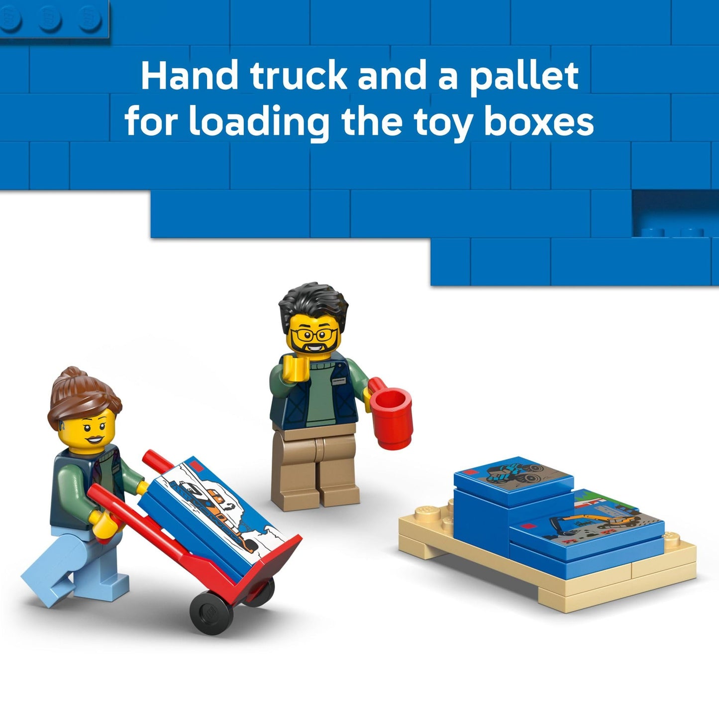 LEGO City The Van (60500) Building Toy – 276 Pieces, 2 Minifigures, Gift for Ages 6+