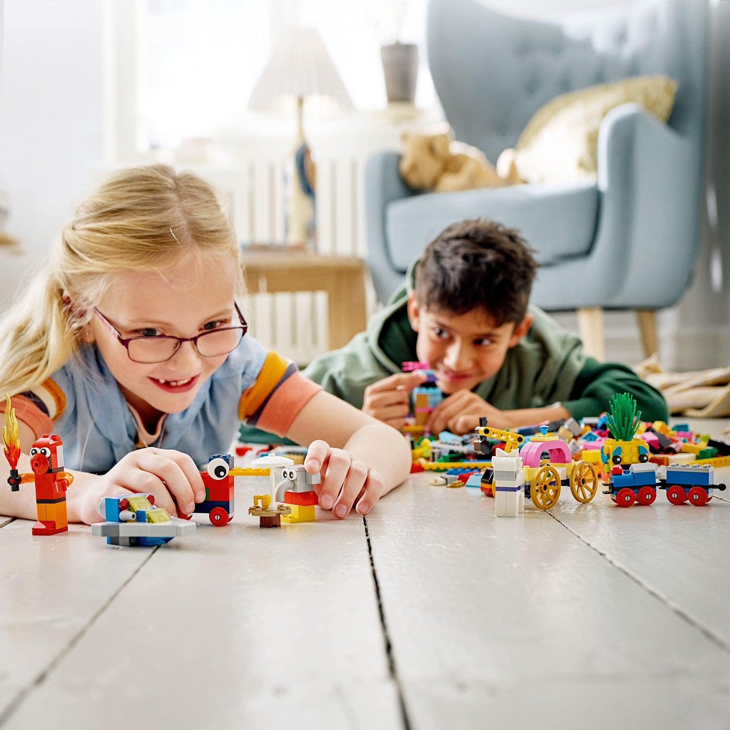 LEGO Classic 90 Years of Play (11021) – Creative Brick Set for Open-Ended Building
