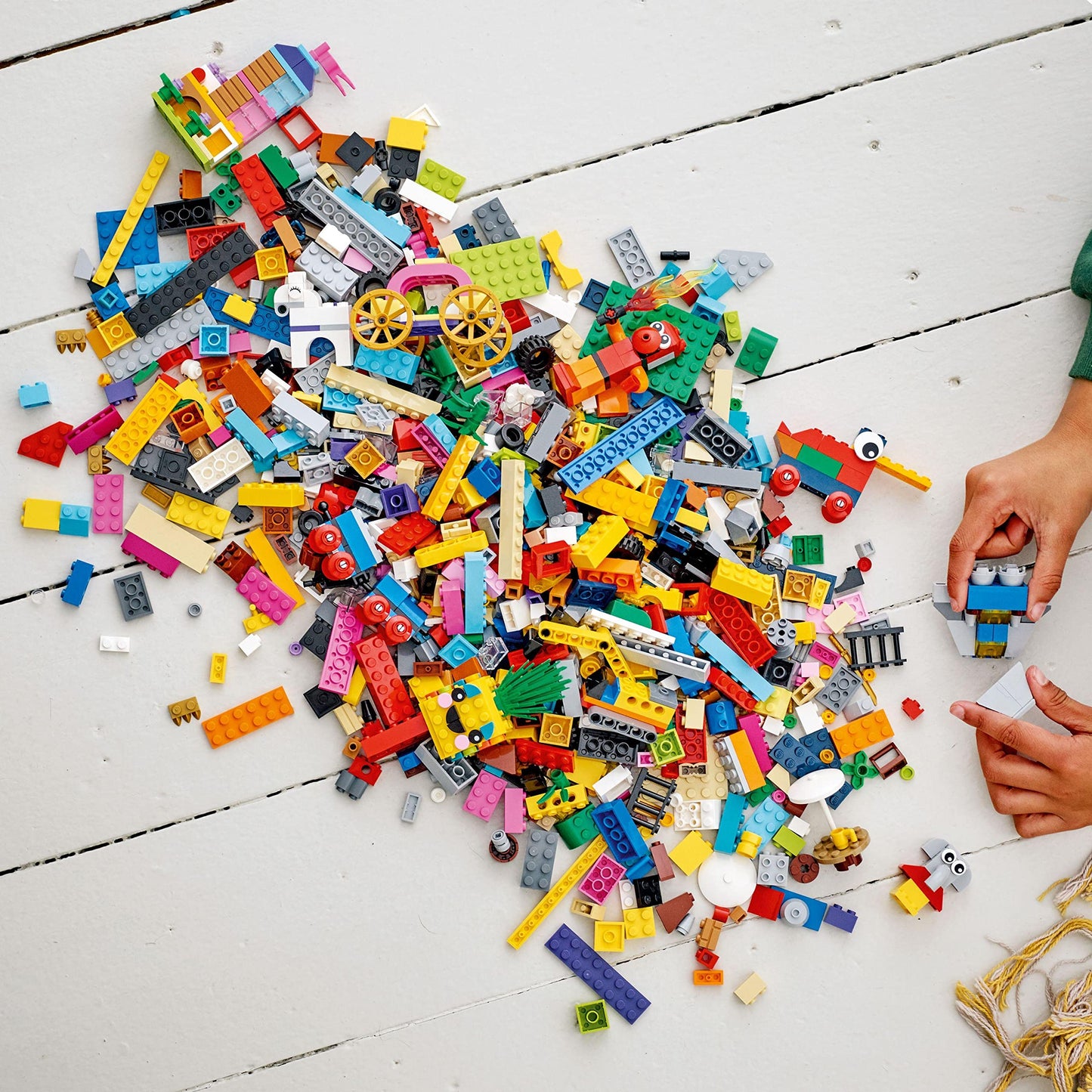 LEGO Classic 90 Years of Play (11021) – Creative Brick Set for Open-Ended Building