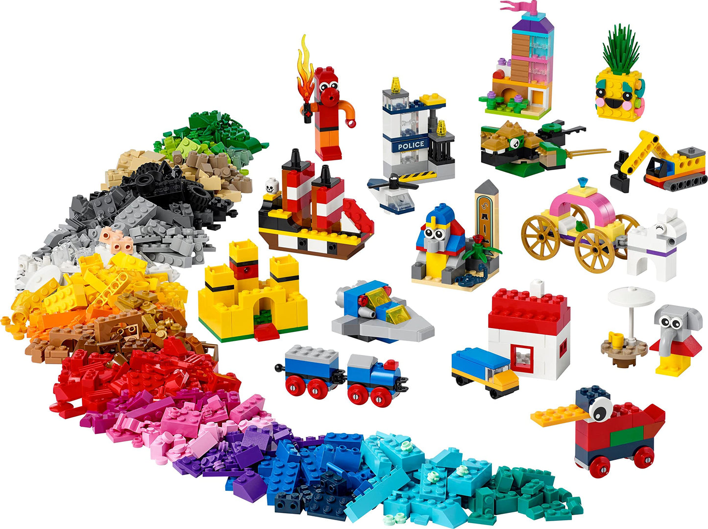 LEGO Classic 90 Years of Play (11021) – Creative Brick Set for Open-Ended Building