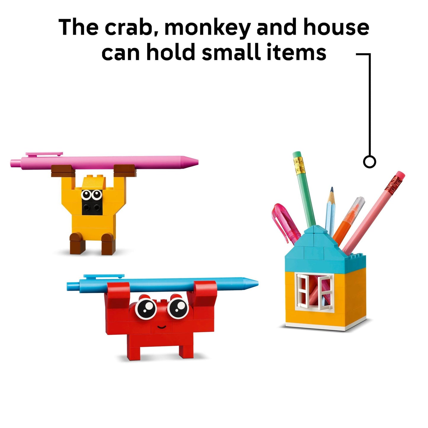 LEGO Classic Creative Happy Box 11042 – 680 Building Blocks for Kids 5+