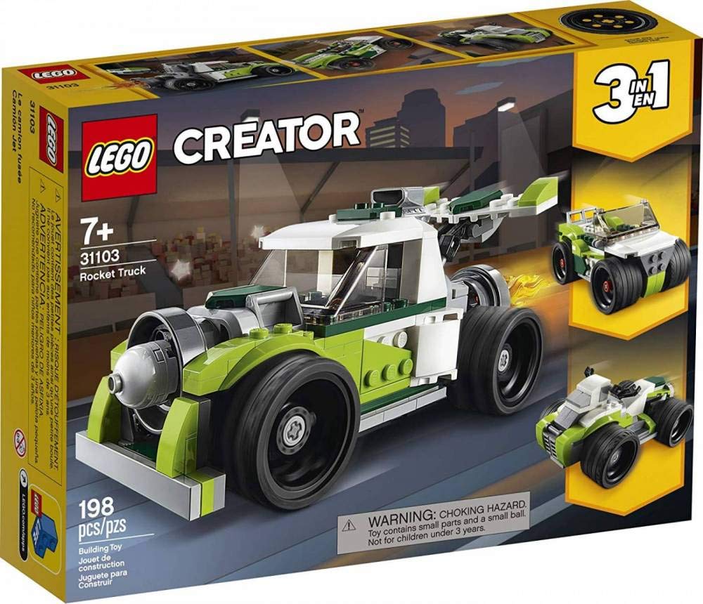 LEGO Creator 3-in-1 Rocket Truck 31103 | Build, Rebuild & Play