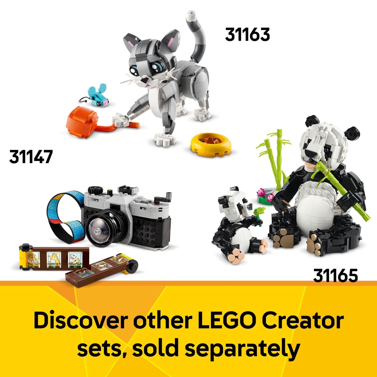 LEGO Creator 3-in-1 Typewriter with Flowers (31169) - 3 Build Options for Imaginative Play
