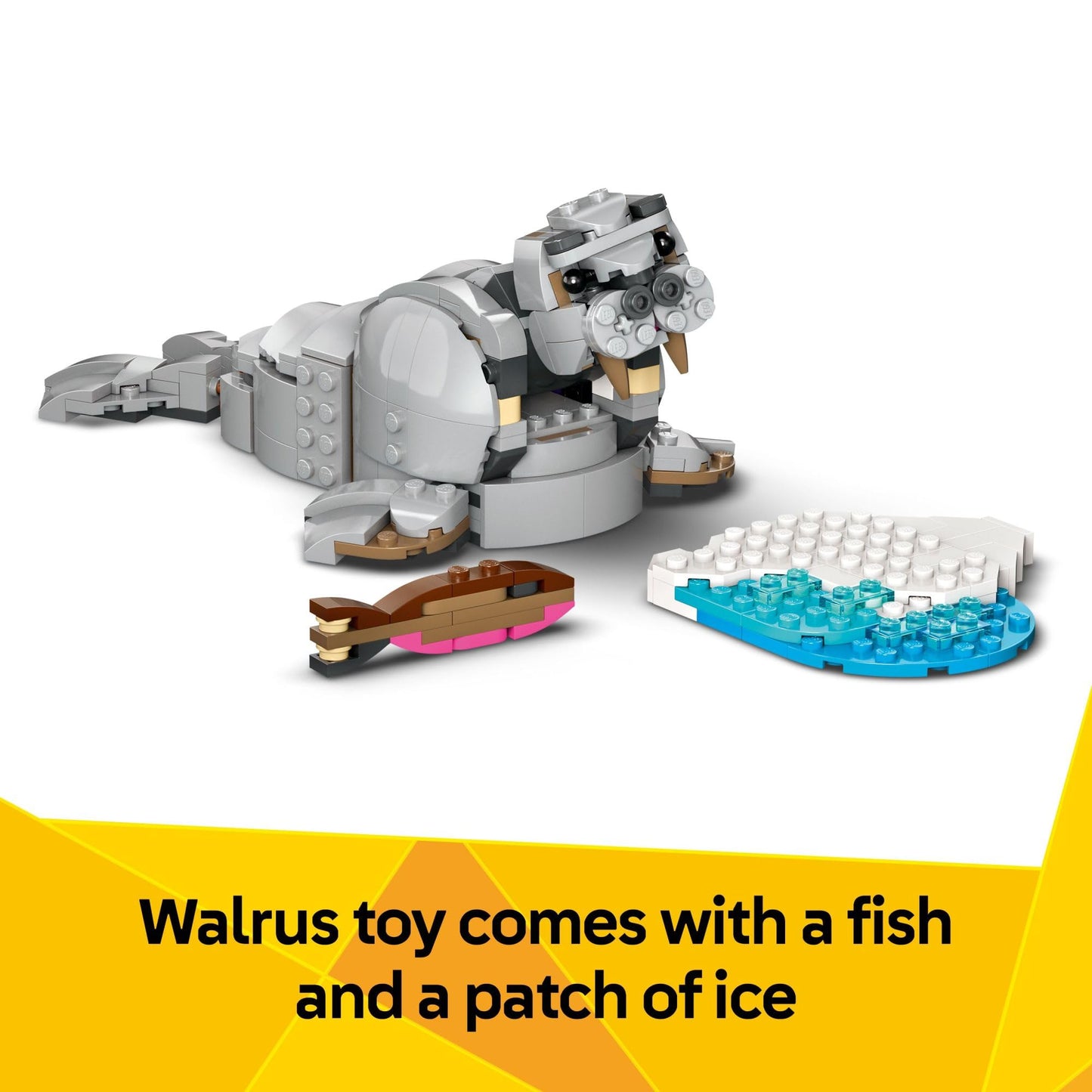 LEGO Creator 3-in-1 Wild Animals: Majestic Rhino with Birds (31171) – 780-Piece Build Toy for Kids Aged 9+