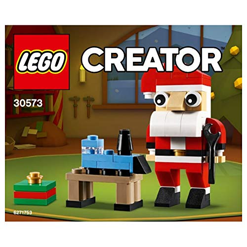 LEGO Creator 30573 Santa Construction Kit – Multi-Color | Build, Gift, Celebrate