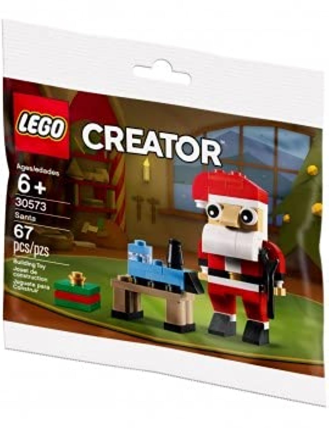 LEGO Creator 30573 Santa Construction Kit – Multi-Color | Build, Gift, Celebrate