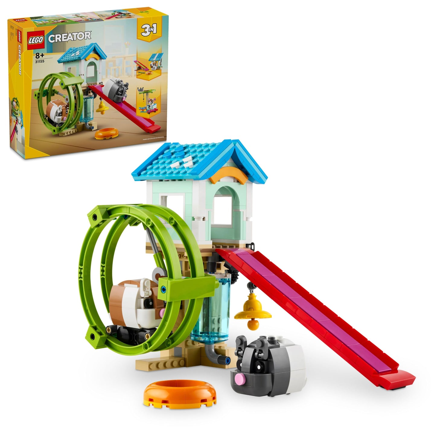 LEGO Creator 3-in-1 31155 Hamster Wheel | Build, Rebuild & Play