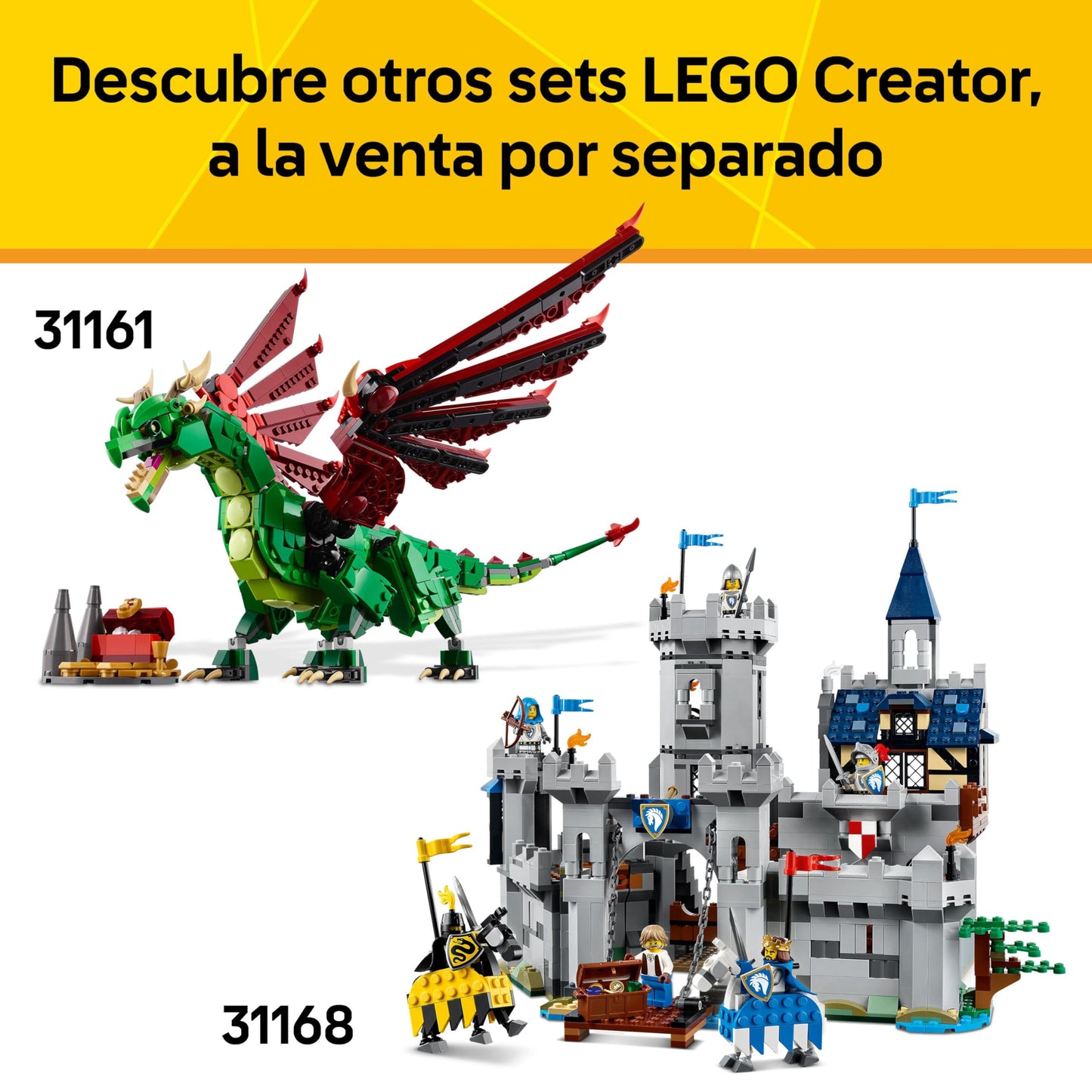 LEGO Creator 31166 Enjoyable Horse – 3-in-1 Build Set for Kids Aged 9+