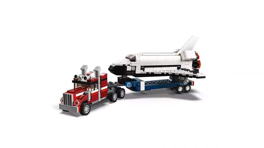LEGO Creator 3in1 Shuttle Transporter 31091 – 341 Pieces | 3-in-1 Building Kit