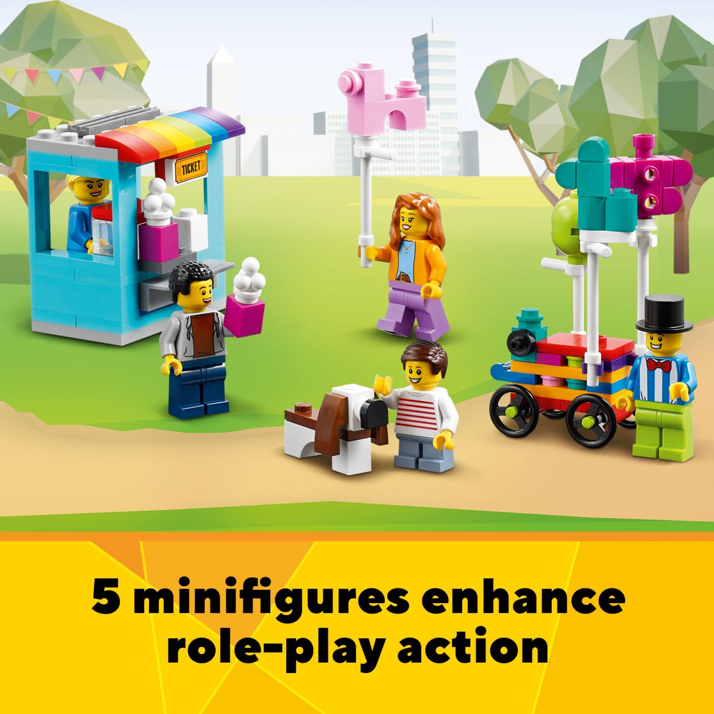 LEGO Creator 3in1 Ferris Wheel 31119 – 3 In 1 Amusement Park Builds