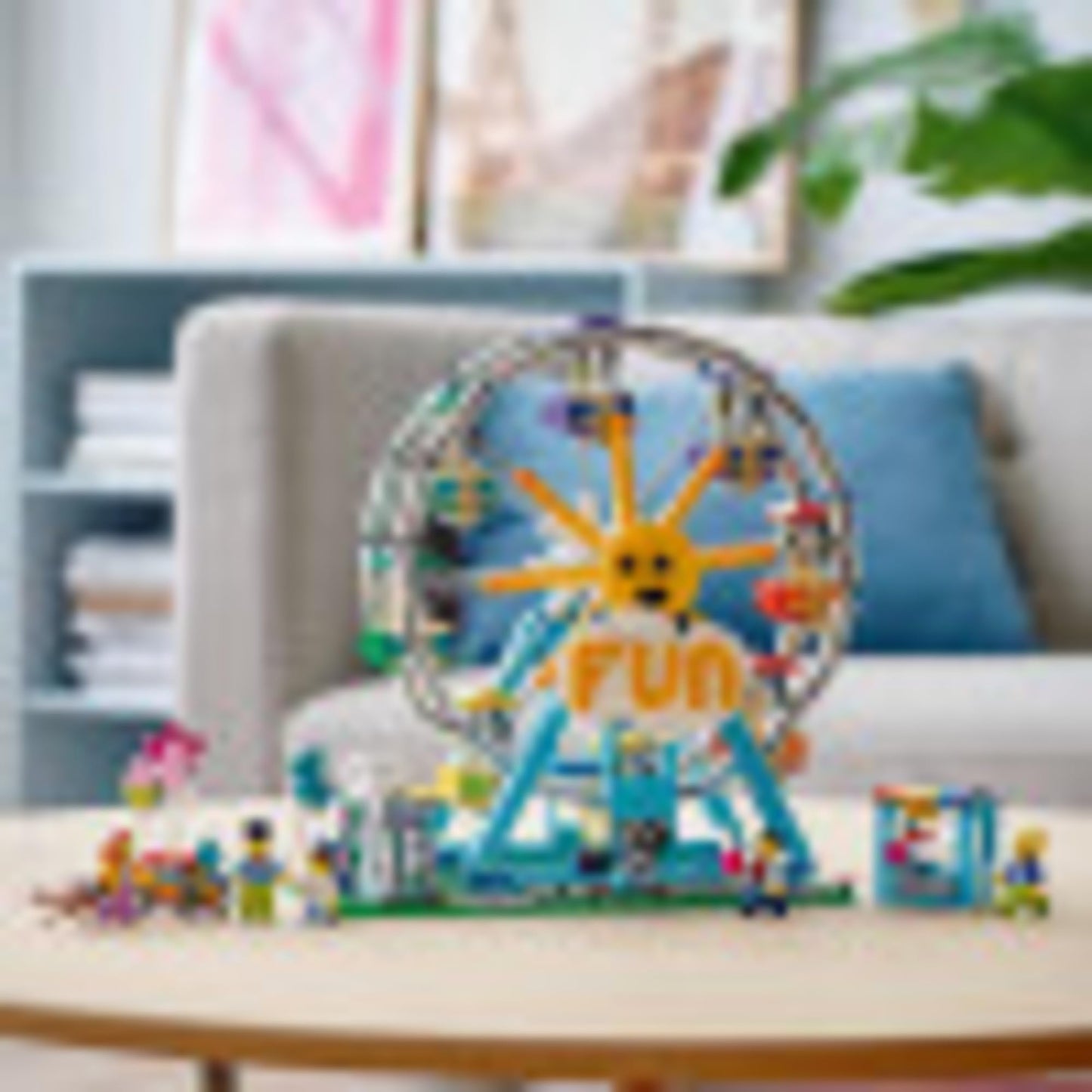 LEGO Creator 3in1 Ferris Wheel 31119 – Build 3 Rides in 1 Set (1,002 Pieces)