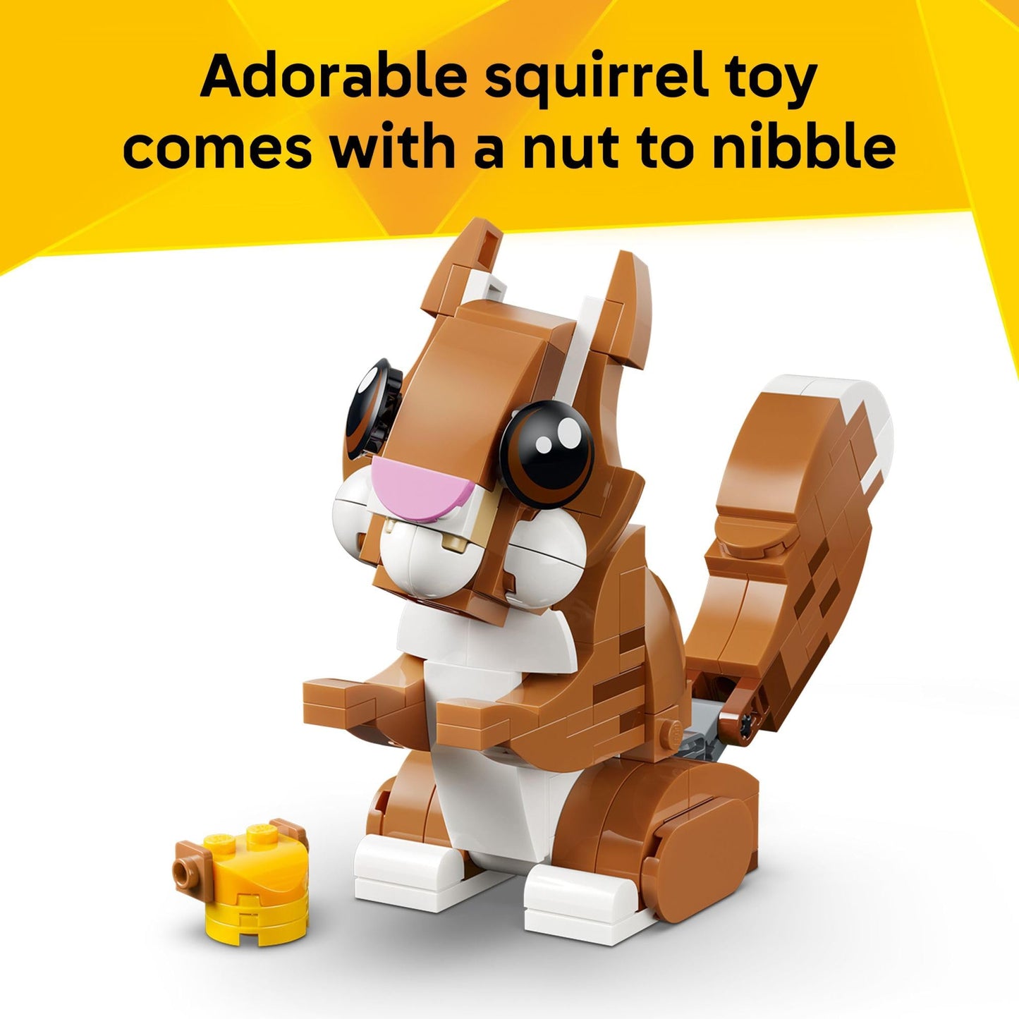 LEGO Creator 3-in-1 Cute Animals: Playful Puppy Dog (31382) – 3-in-1 Building Toy for Kids 8+