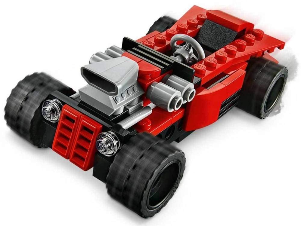 LEGO Creator 3-in-1 Sports Car Toy 31100 – 134 Pieces | 3-in-1 Building Kit