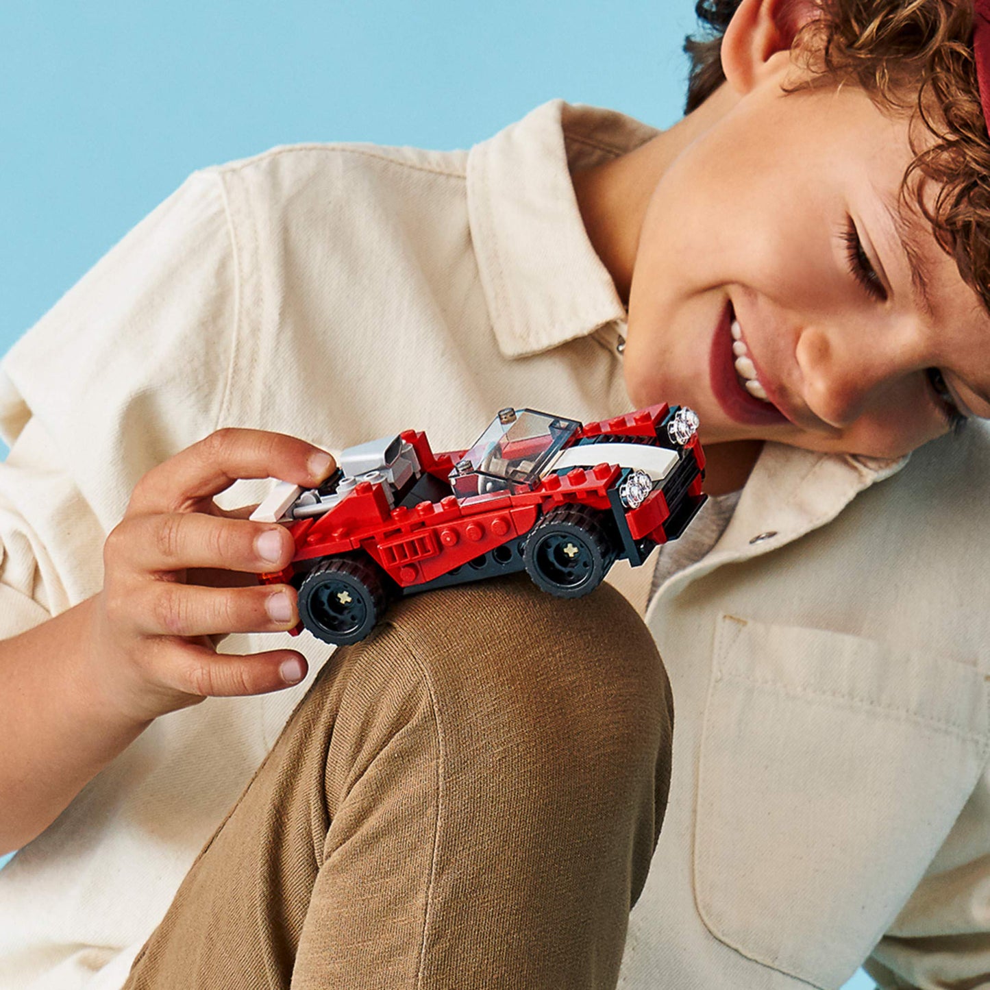 LEGO Creator 3-in-1 Sports Car Toy 31100 – 134 Pieces | 3-in-1 Building Kit