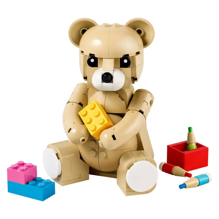 LEGO Creator - Children’s Day Teddy Bear 40763 | Heartfelt Build, Gift-ready Display