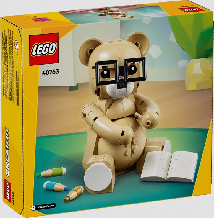 LEGO Creator - Children’s Day Teddy Bear 40763 | Heartfelt Build, Gift-ready Display