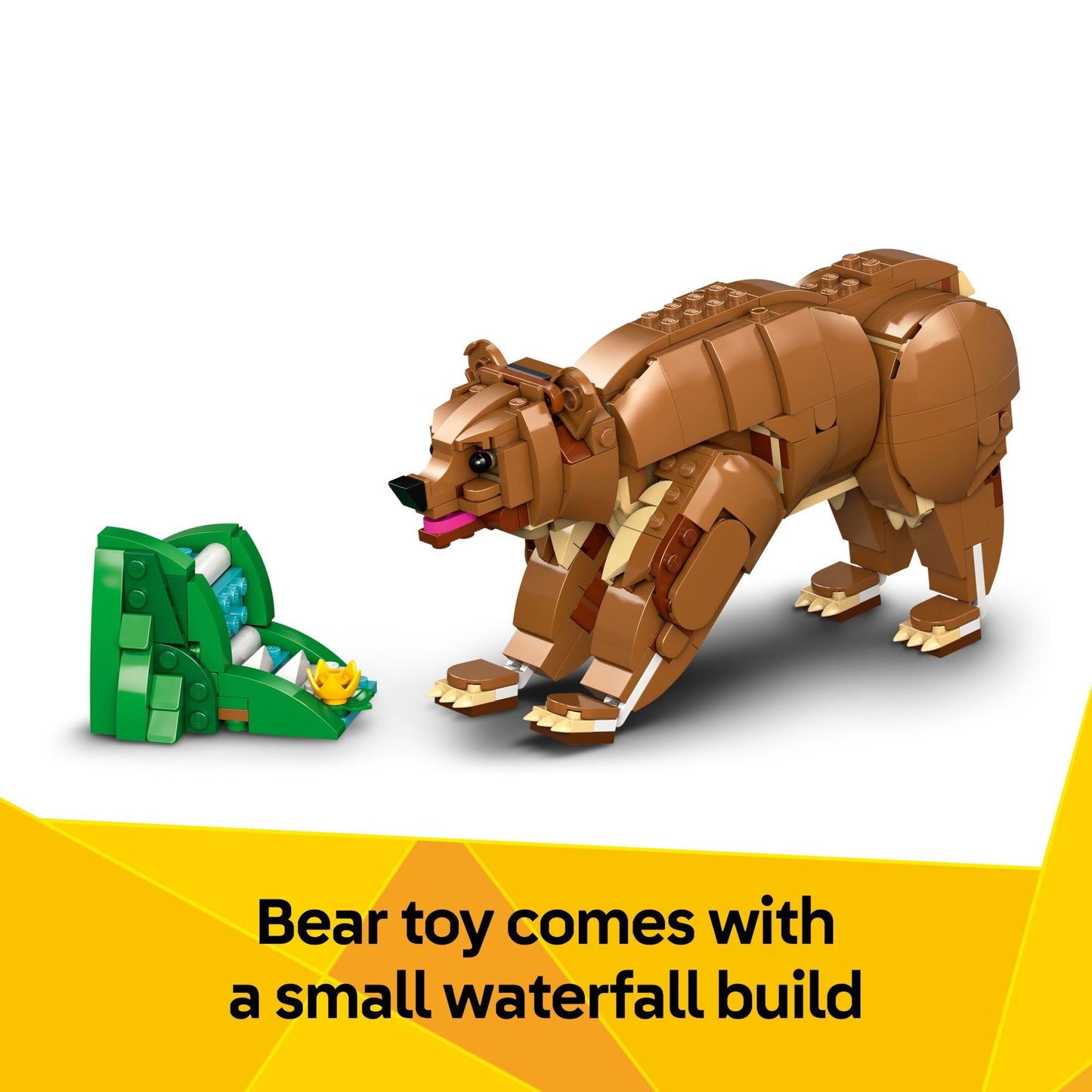 LEGO Creator 3-in-1 Beautiful Horse (31166) – 3 Animals in 1 Building Toy for Kids 9+