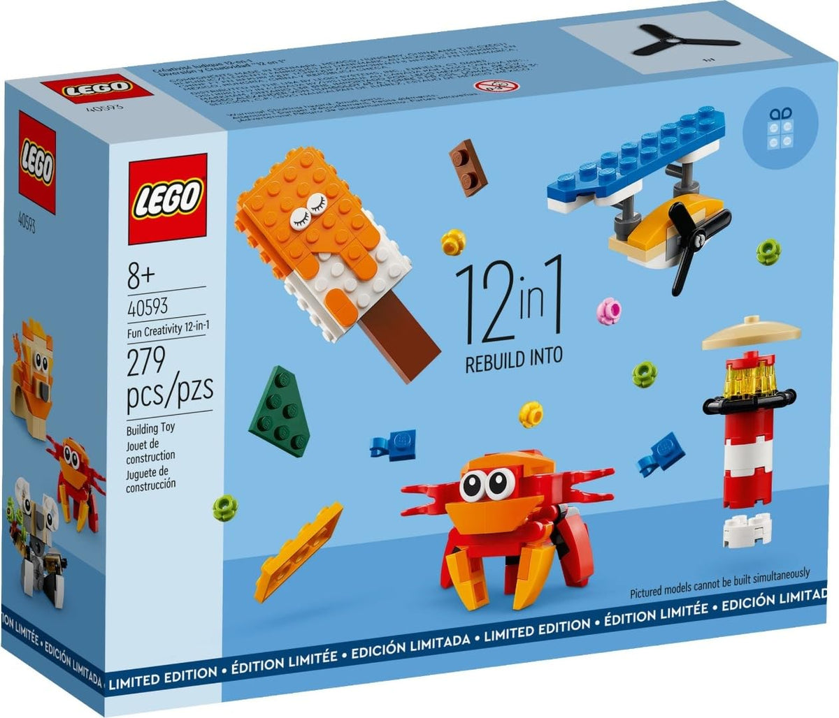 LEGO Creator Fun Creativity 12 in 1 Promo Set 40593, zzzz-s | Authentic LEGO Parts