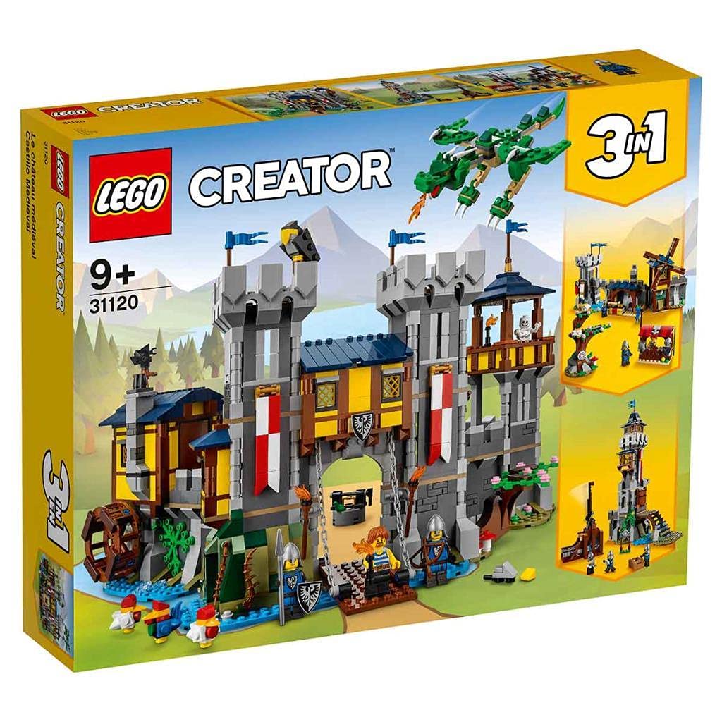 LEGO Creator Medieval Castle 31120 - 3-in-1 Buildable Playset