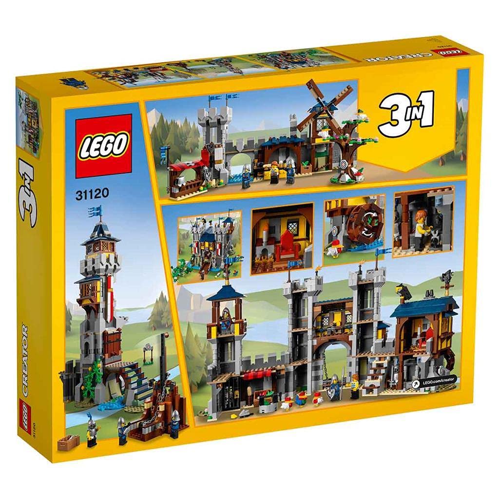 LEGO Creator Medieval Castle 31120 - 3-in-1 Buildable Playset