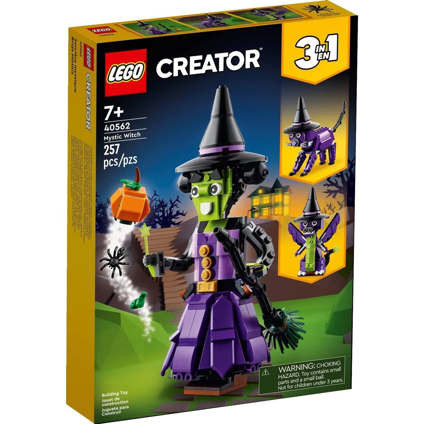 LEGO Creator Mystic Witch 3-in-1 (40562) – 257 Pieces