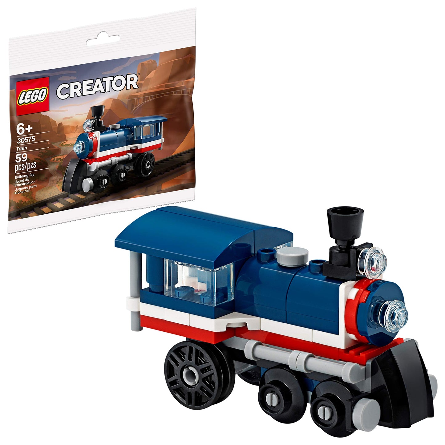 LEGO Creator Train Set 30575 (59 pcs) | Quick, Creative Building