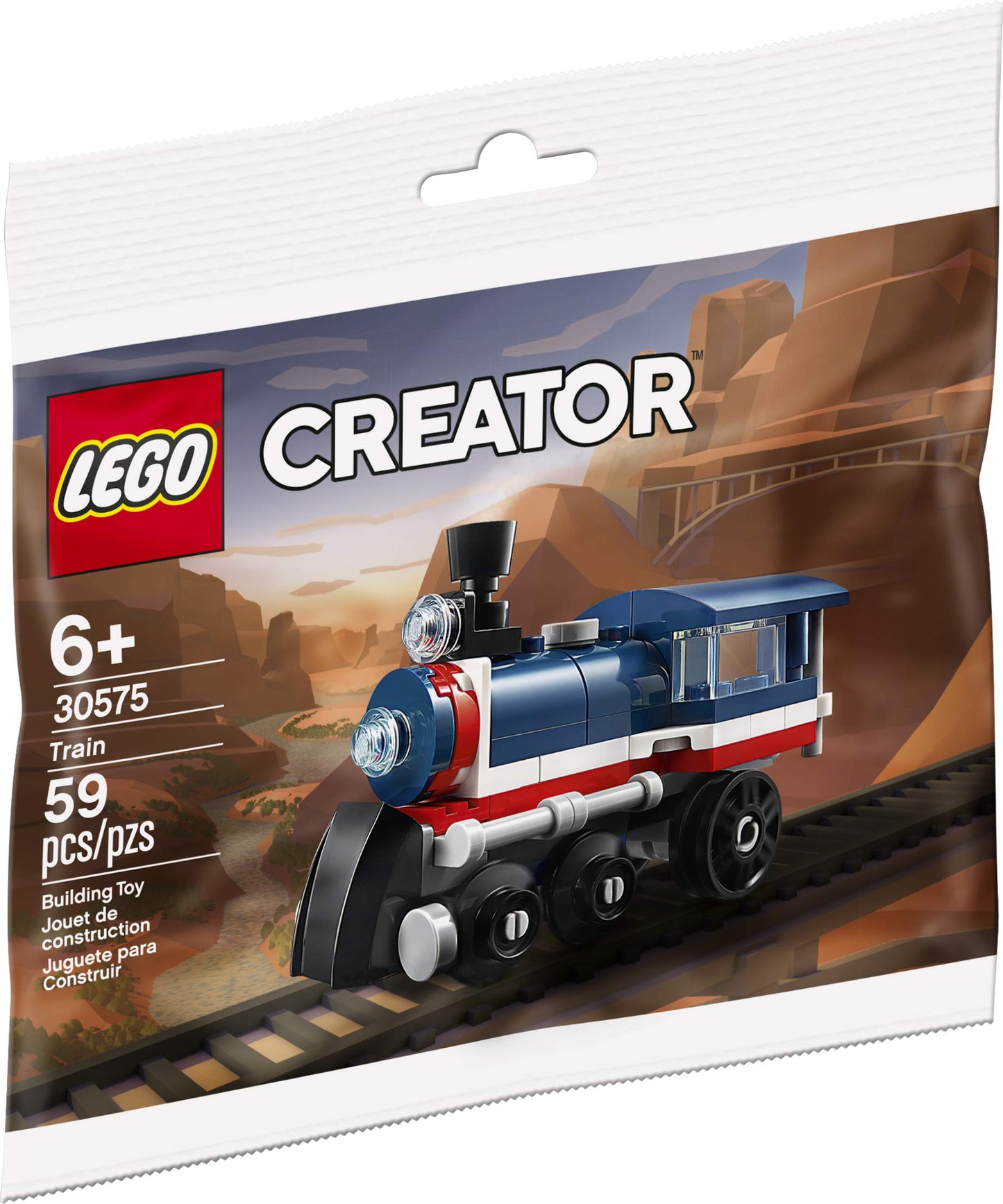 LEGO Creator Train Set 30575 (59 pcs) | Quick, Creative Building