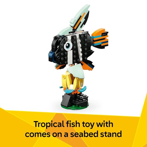 LEGO Creator 3-in-1 Wild Animals 31173 Tropical Toucan – Creative Building Toy for Kids 7+