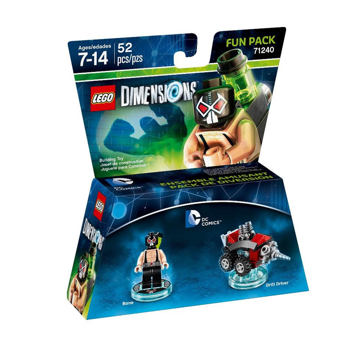 LEGO DC Bane Fun Pack for LEGO Dimensions | Collectible Minifigures & Gameplay