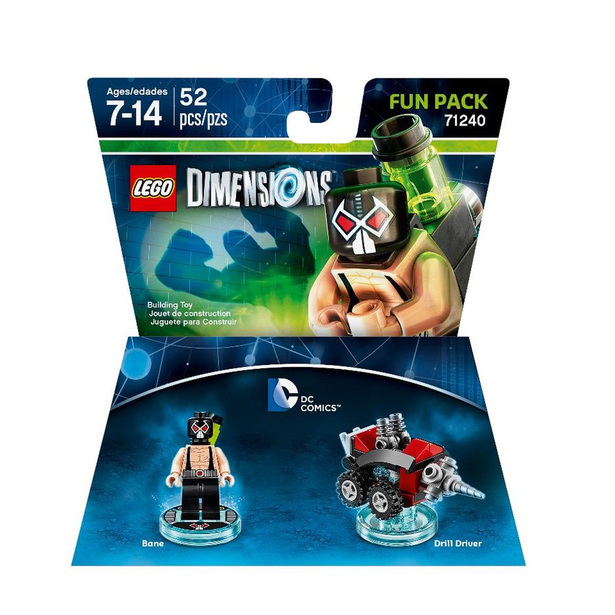 LEGO DC Bane Fun Pack for LEGO Dimensions | Collectible Minifigures & Gameplay