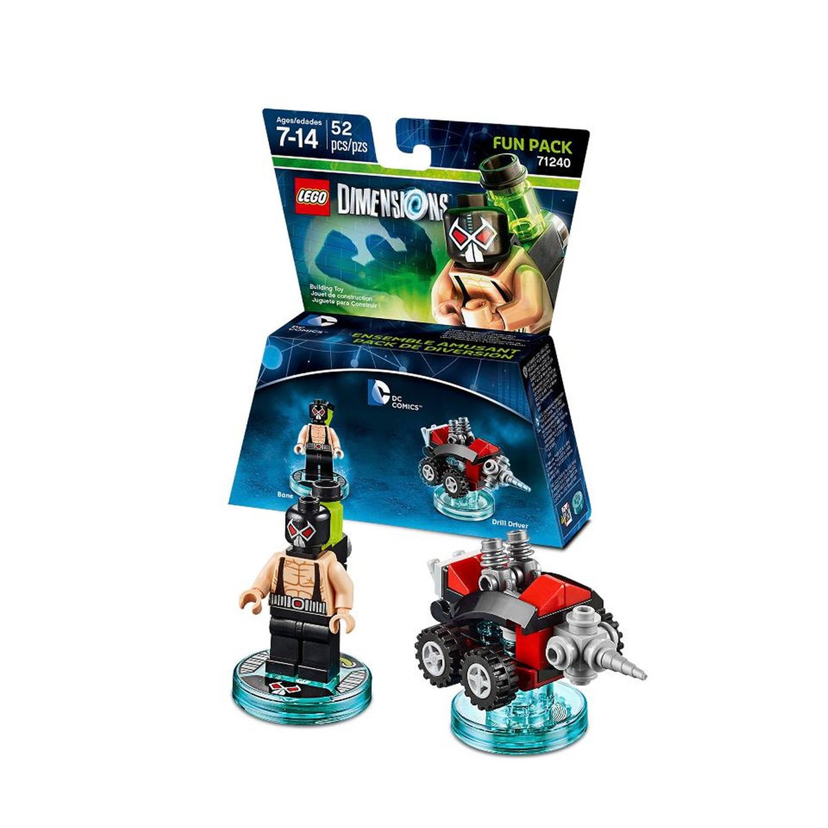 LEGO DC Bane Fun Pack for LEGO Dimensions | Collectible Minifigures & Gameplay