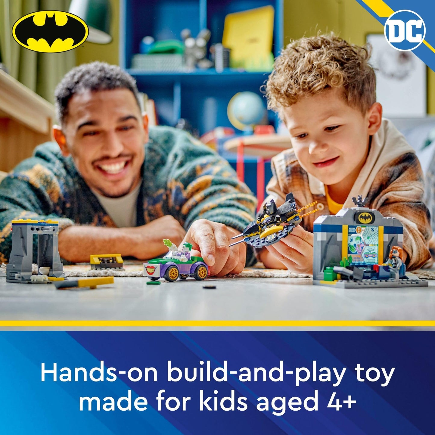LEGO DC Batman Batcave 76272 – Batman, Batgirl & The Joker | 184 Pieces