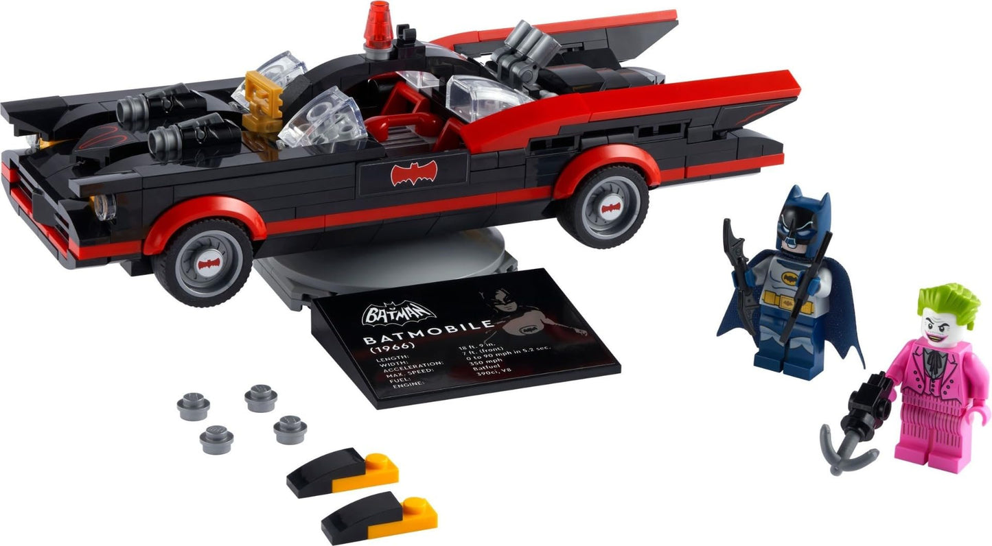LEGO DC Batman Batmobile 76188 Building Toy (345 Pieces) | Classic TV Series