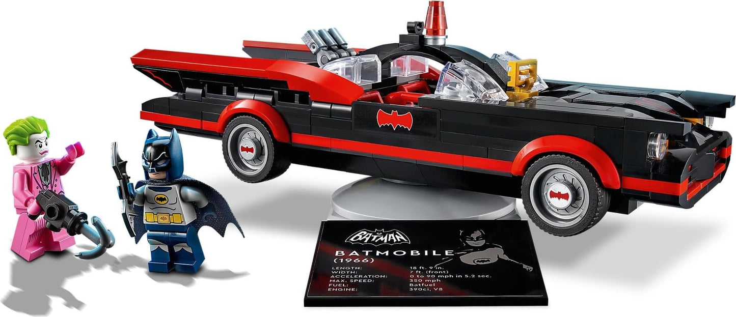 LEGO DC Batman Batmobile 76188 Building Toy (345 Pieces) | Classic TV Series