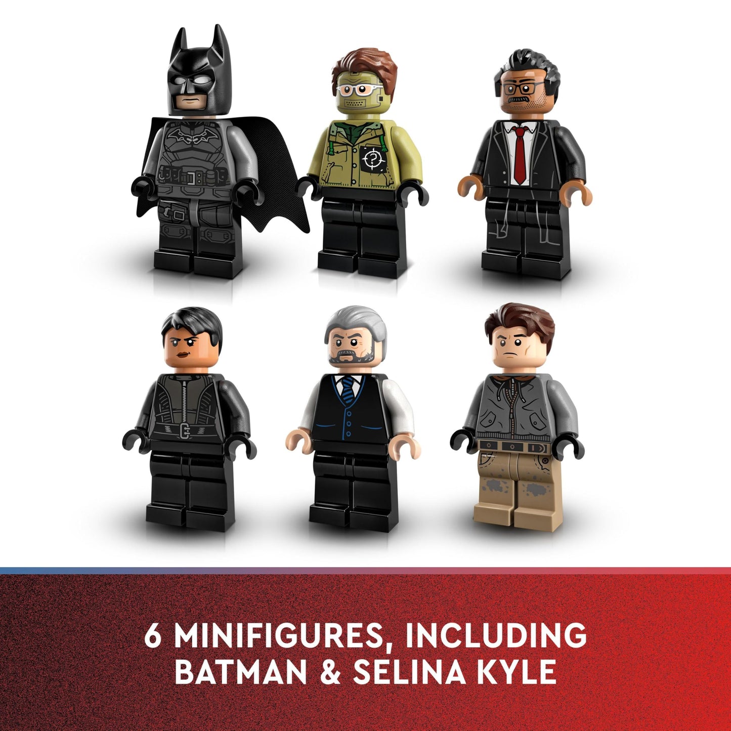 LEGO DC Batman Batcave: The Riddler Face-Off 76183 | 581-Piece Building Kit for Ages 8+