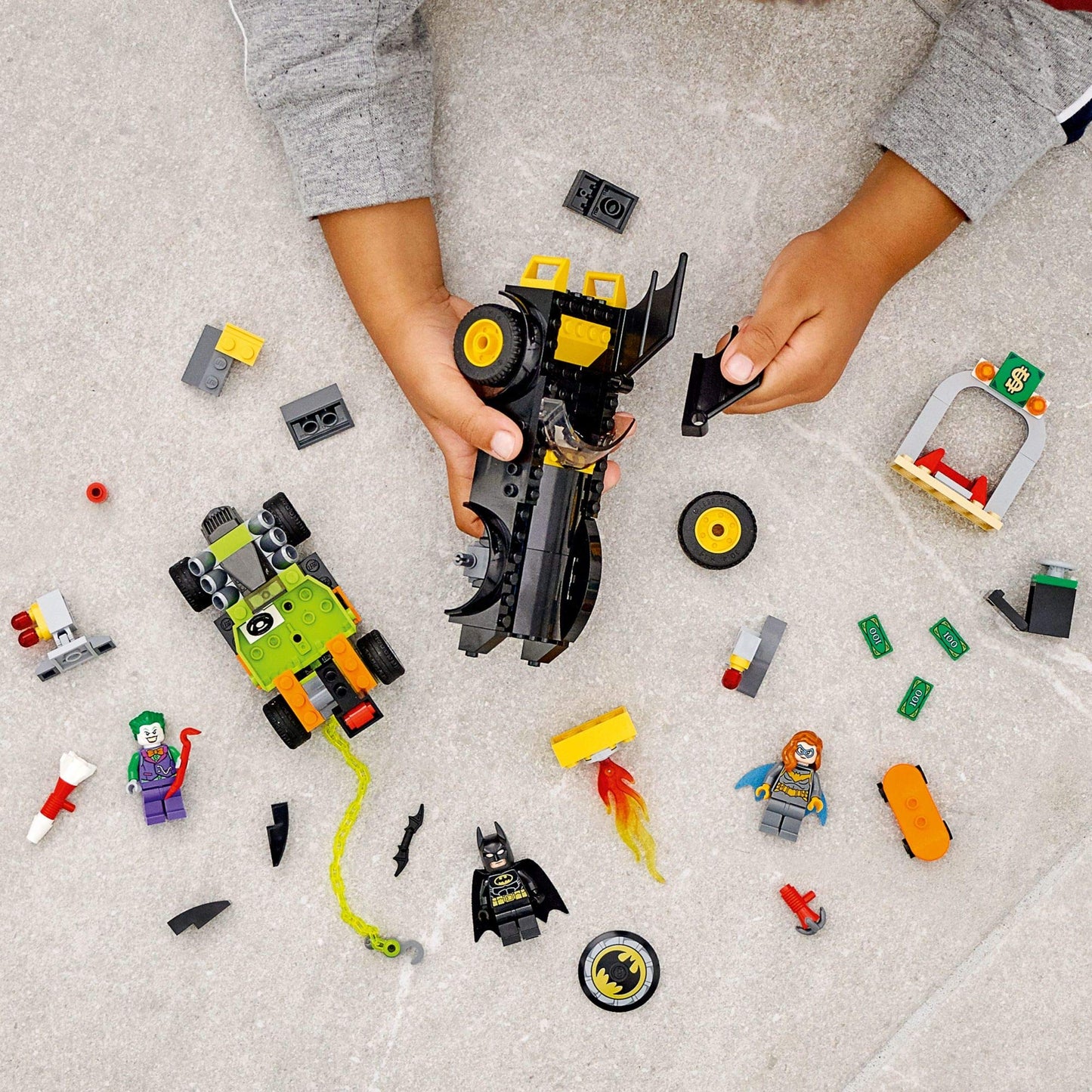 LEGO DC Batman: Batman vs The Joker Batmobile Chase — Buildable Set for Ages 4+ (76180)