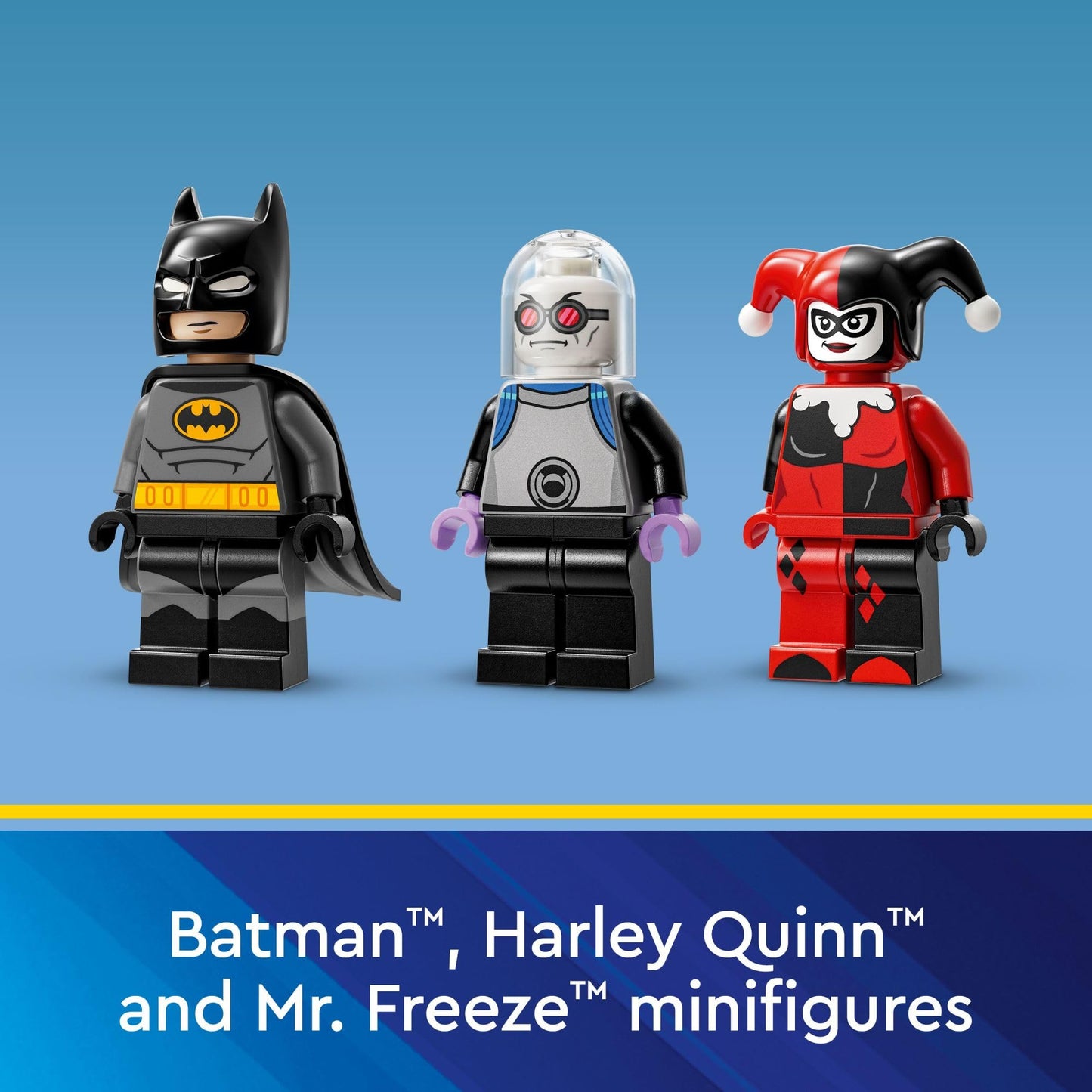 LEGO DC Batman 76274: Batmobile vs Harley Quinn & Mr. Freeze | Buildable Batmobile Toy