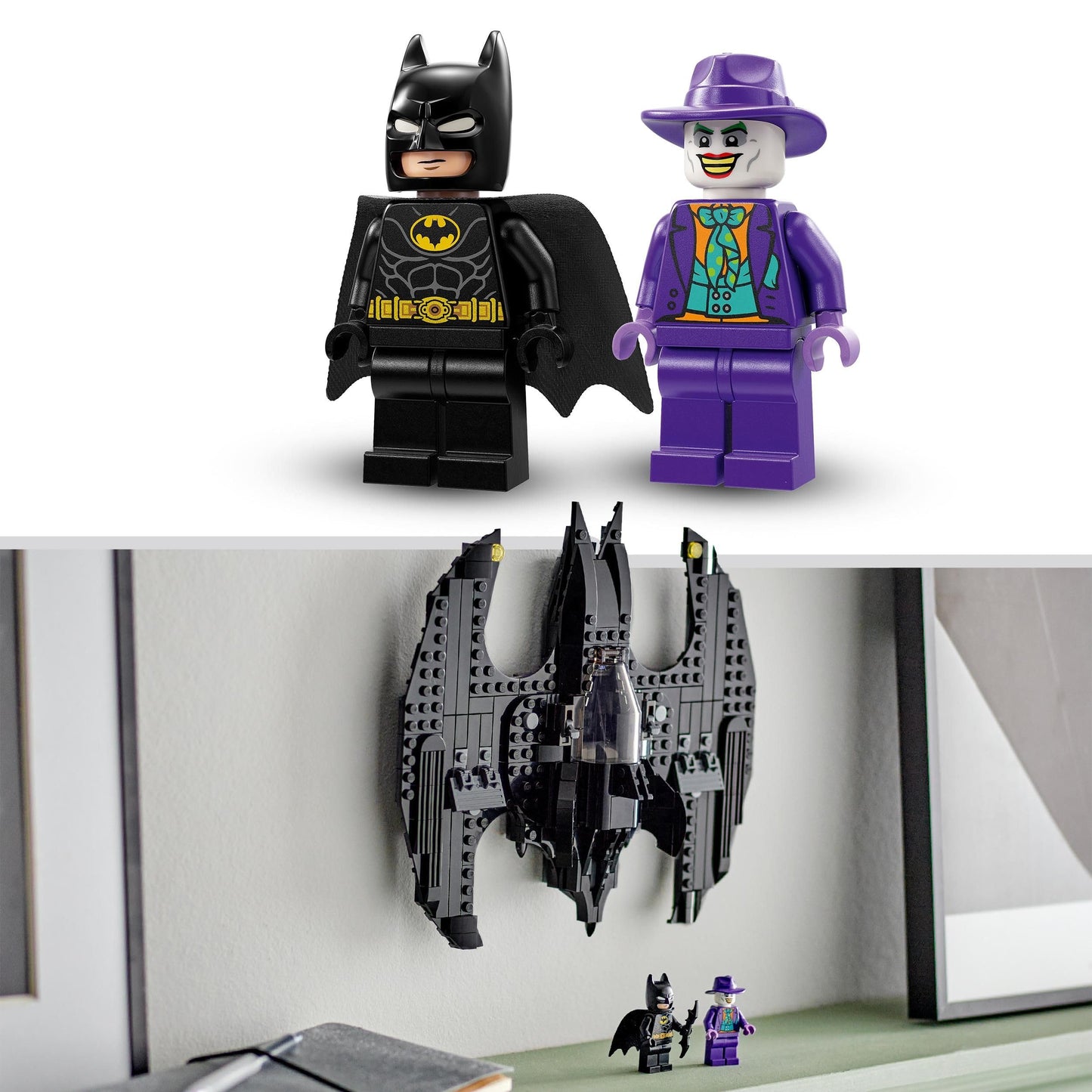 LEGO DC Batwing 76265: Batman vs Joker – 1989 Movie Plane with 2 Minifigs