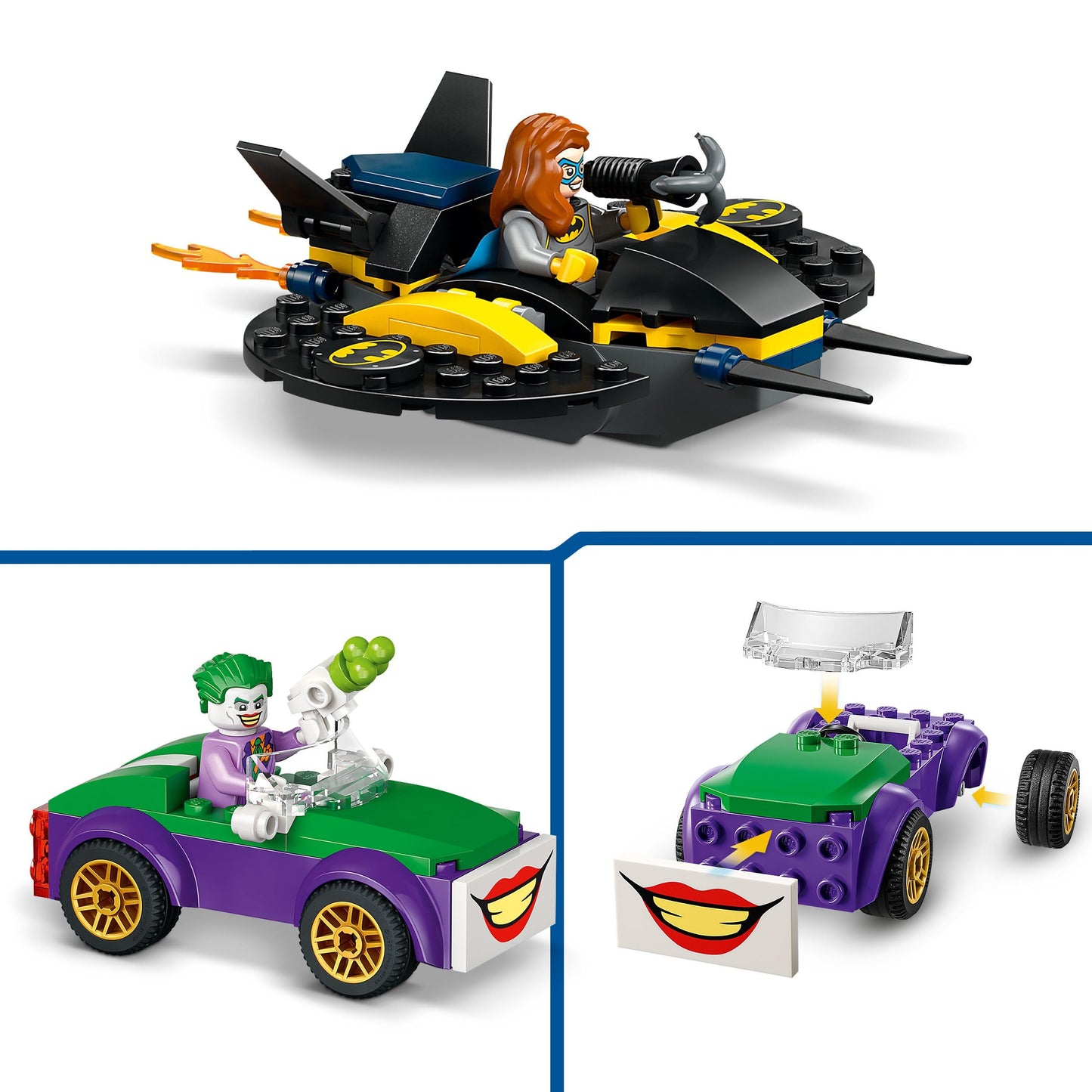LEGO DC Super Heroes Batcave 76272 – Batman, Batgirl & The Joker | 4+ Building Toy