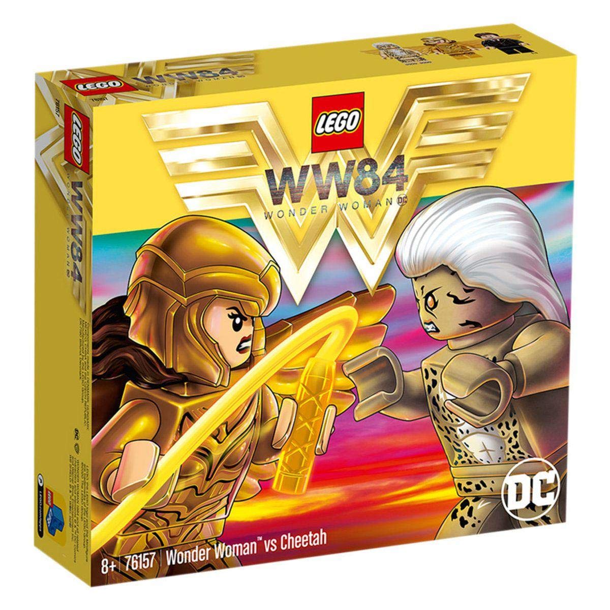 LEGO DC Wonder Woman vs Cheetah 76157 — Diana Prince, The Cheetah & Max (371 Pieces)